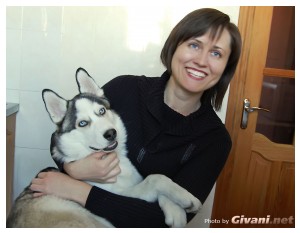 Givani.net - Huskies photo • Хаски фото - Valentina & Shadow