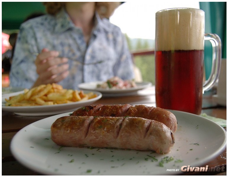 Givani.net - Food Photo • Еда фото - Bavarian sausages • Баварские колбаски