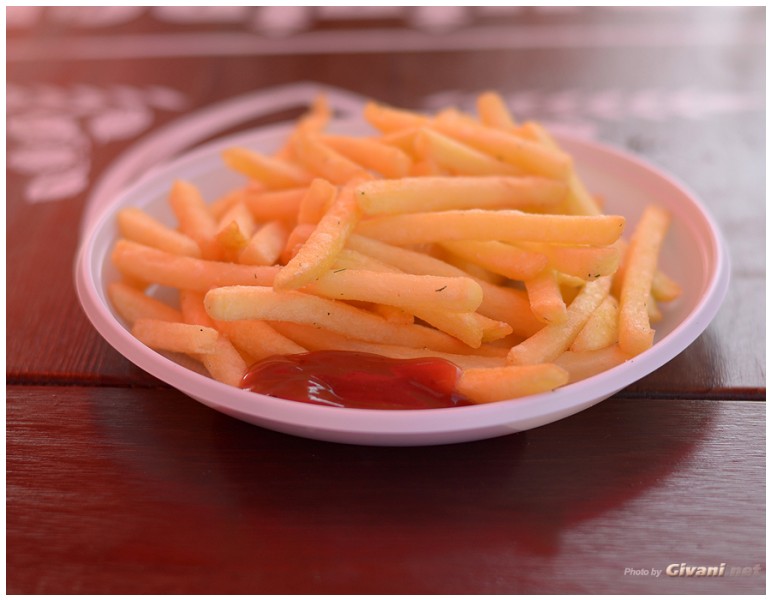 Givani.net - Food Photo • Еда фото - French fries • Картошка фри